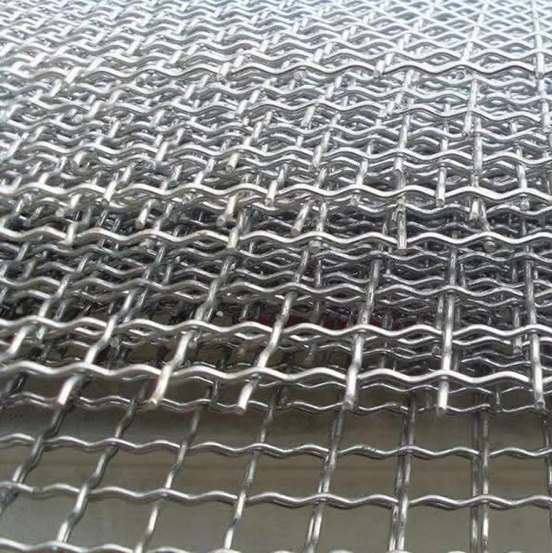Crimped Wire Mesh 1 3 5 7 10 12 18 Mesh 304 316 Stainless Steel Wire Mesh