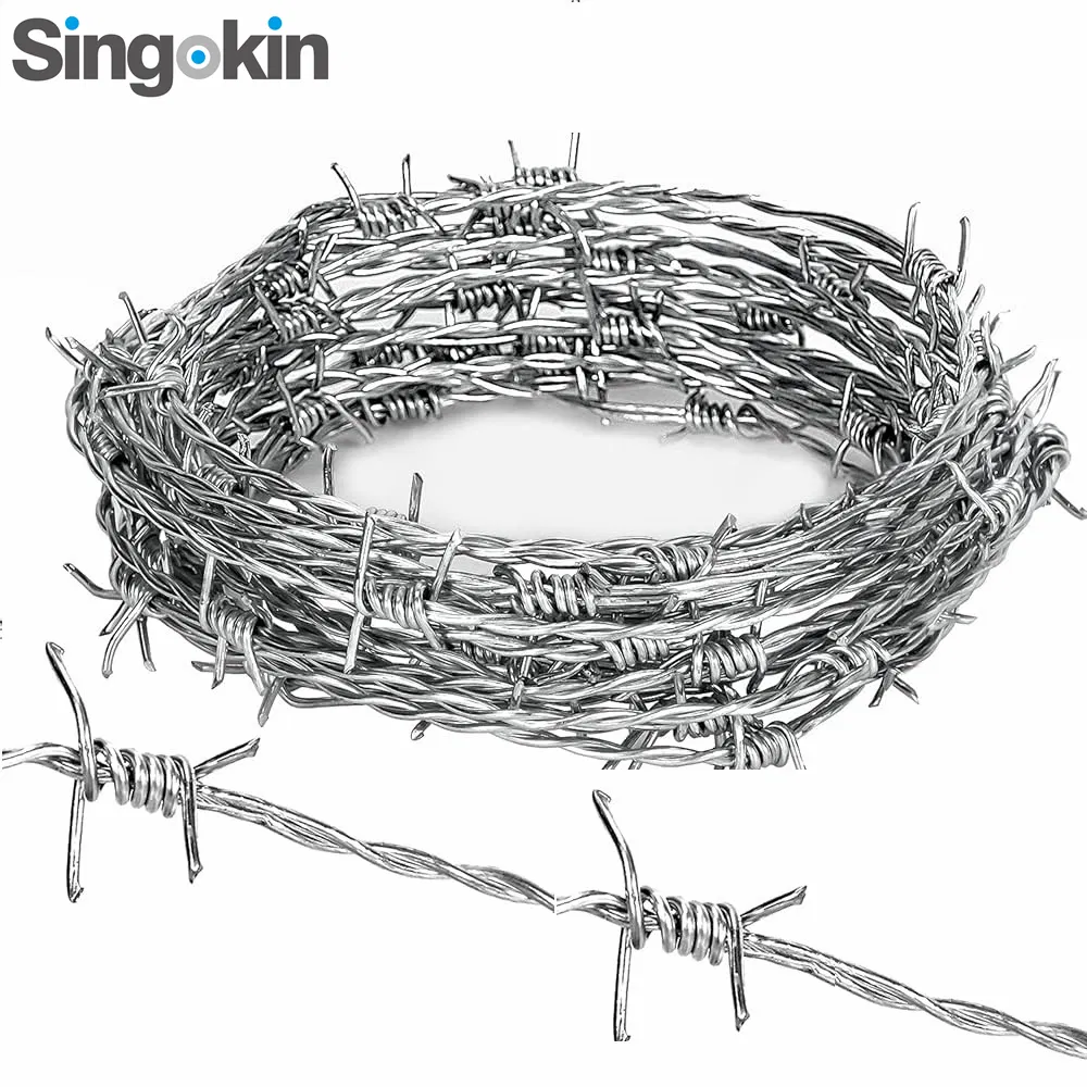 1320' Double Strand Twisted Hot DIP Galvanized Razor Barbed Wire