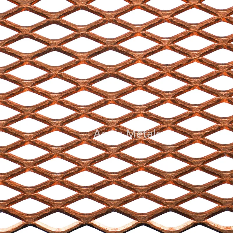 Copper Expanded Mesh Detail 4