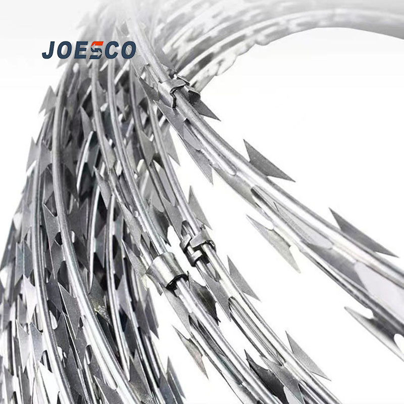 Galvanized Razor Barbed Wire for Farm Prison Wall Protection