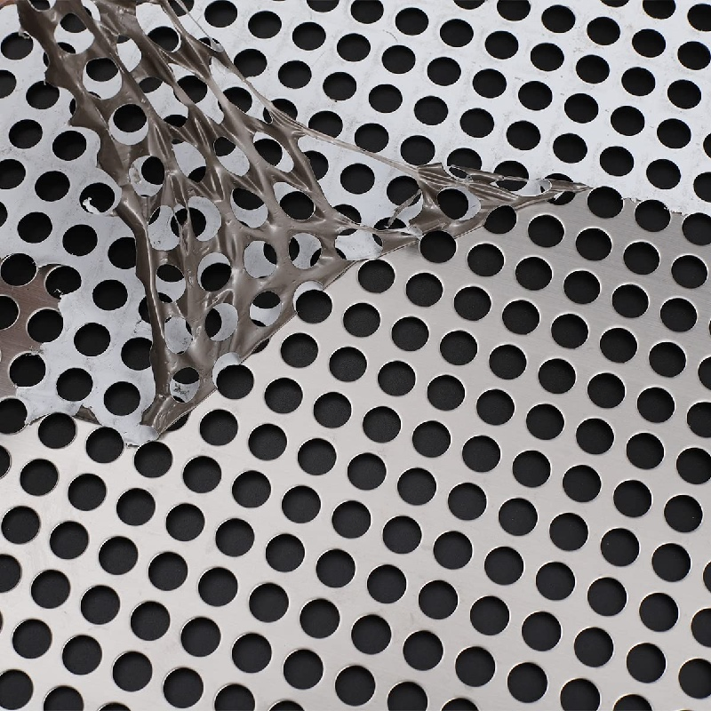 Stainless Steel 304/316 Perforated Metal Sheet Mesh with Round or Hexagonal Holes Filter Plate