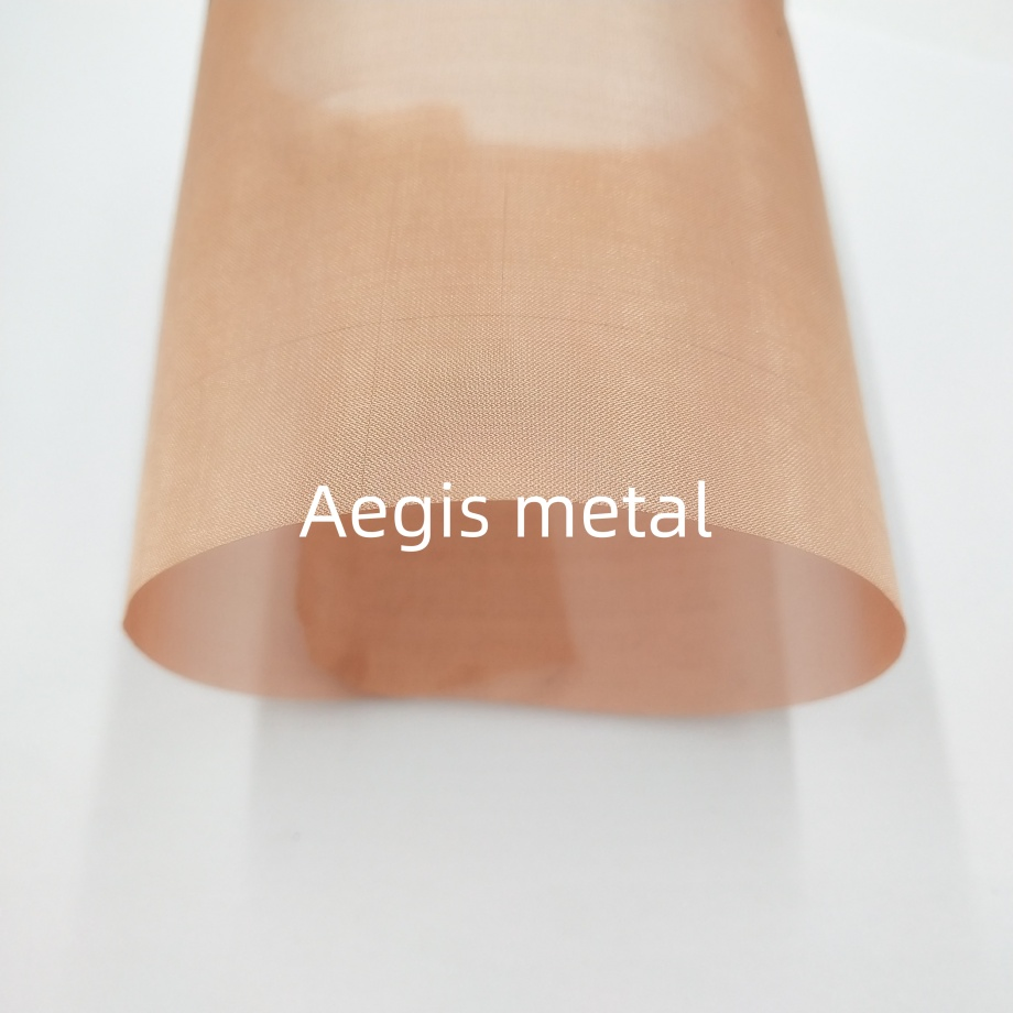 30 Micron 500X500 Mesh Ultra Fine Phosphor Bronze Woven Wire Mesh