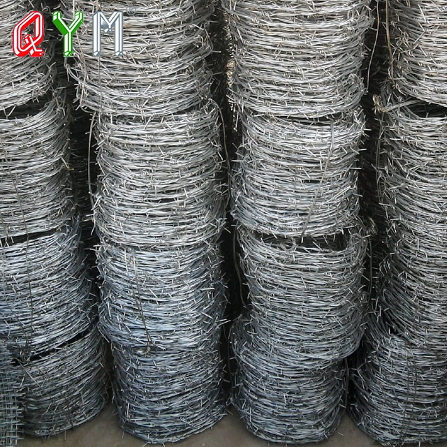 Galvanized Barbed Wire Wire Mesh Roll Fence Razor Barbed Wire Security Fence Price Per Roll