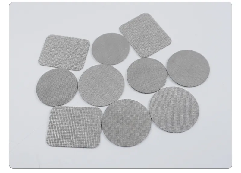 Sintered Wire Mesh Plate Discs 7