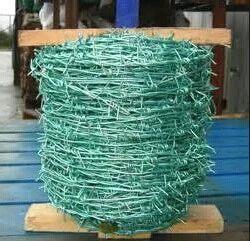 ISO 9001 PVC Coated Barbed Wire Mesh (China Facotry)