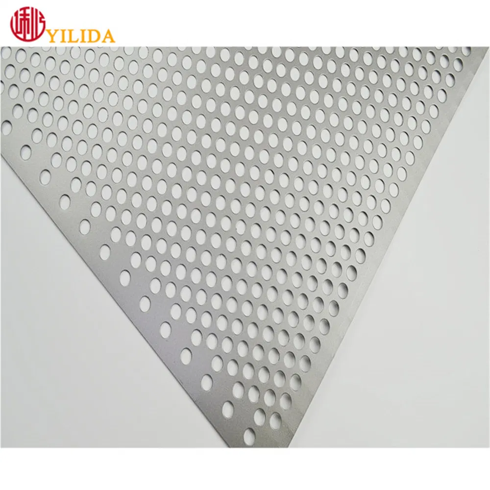 Suppliers of Q235 Decorative Mild Steel Metal Perforated Mesh Sheet