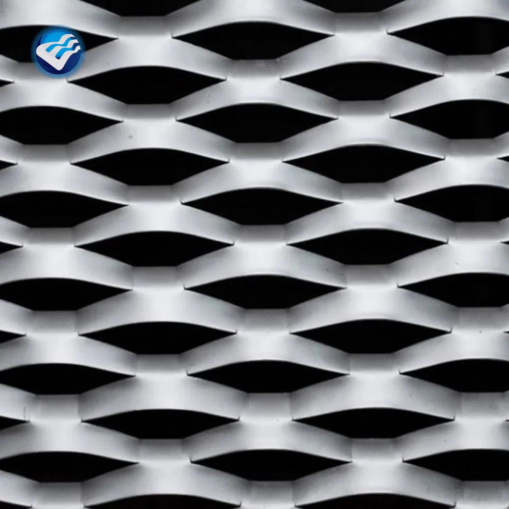 Expamet Flat Copper Expanded Metal Walkway Sheet Mesh Chrome