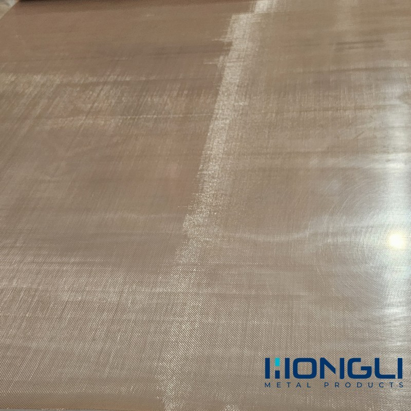 Red Copper Mesh Cloth Yellow Brass Mesh Phosphor Bronze Wire Mesh for Any Decoration Environment