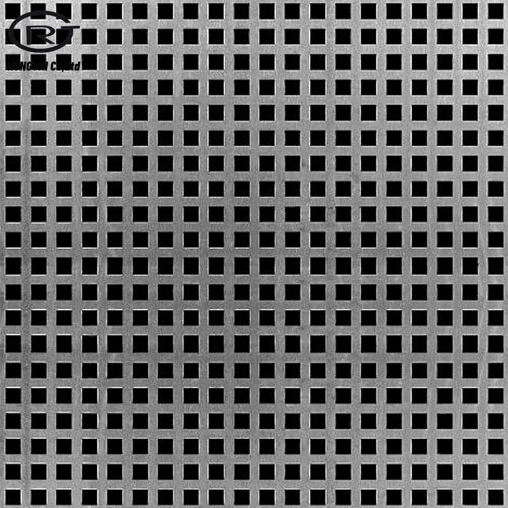 Perforated Punching Hole Metal Mesh Stainless Steel Metal Perforated Sheet