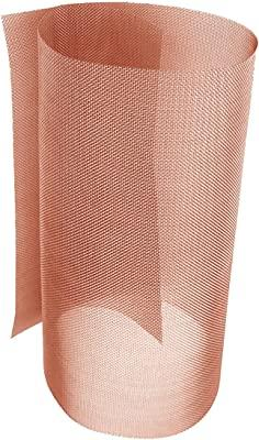 20-200 Filtration Testing Sieve Metal Fabric Copper Woven Wire Filter Screen Mesh