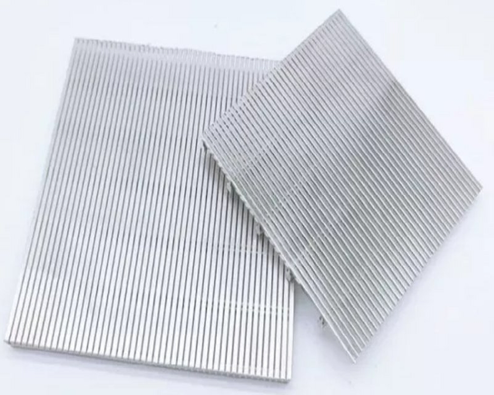 Customized 0.2 mm Flat Wedge Wire Screen Wire Wrapped Mesh for Industrial Filter
