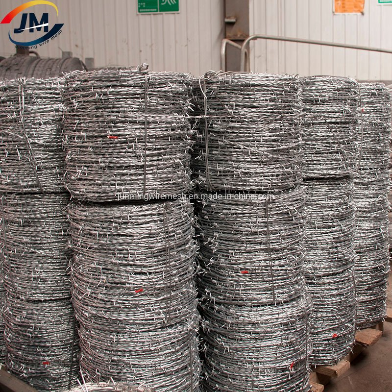 Barbed Wire with Galvanized Stainless Steel and PVC Coated for Sale