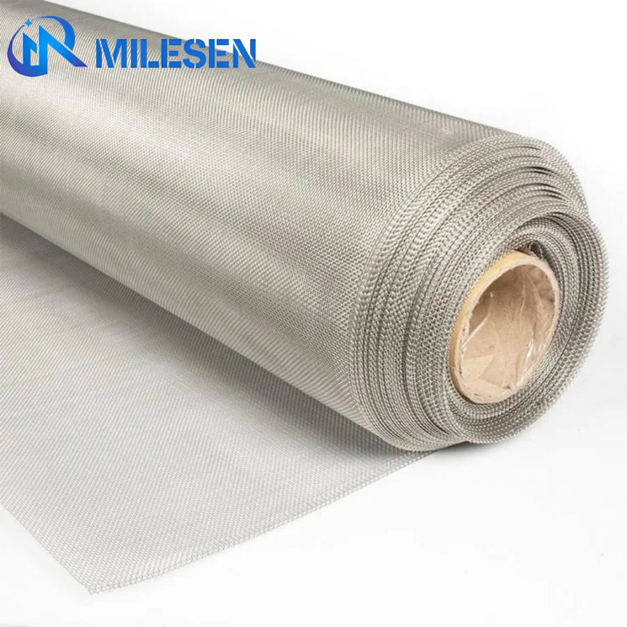Factory Custom Filter Mesh Stainless Steel Wire Mesh Woven Wire Mesh for Industrial Screening
