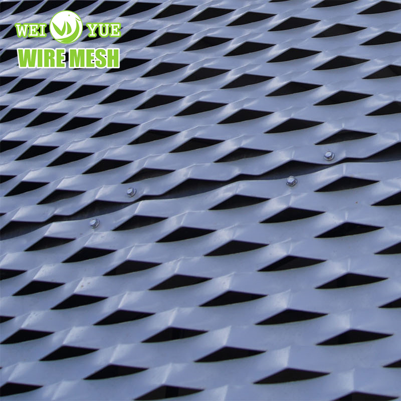 Aluminum Expanded Metal Mesh Exterior Facade Panel