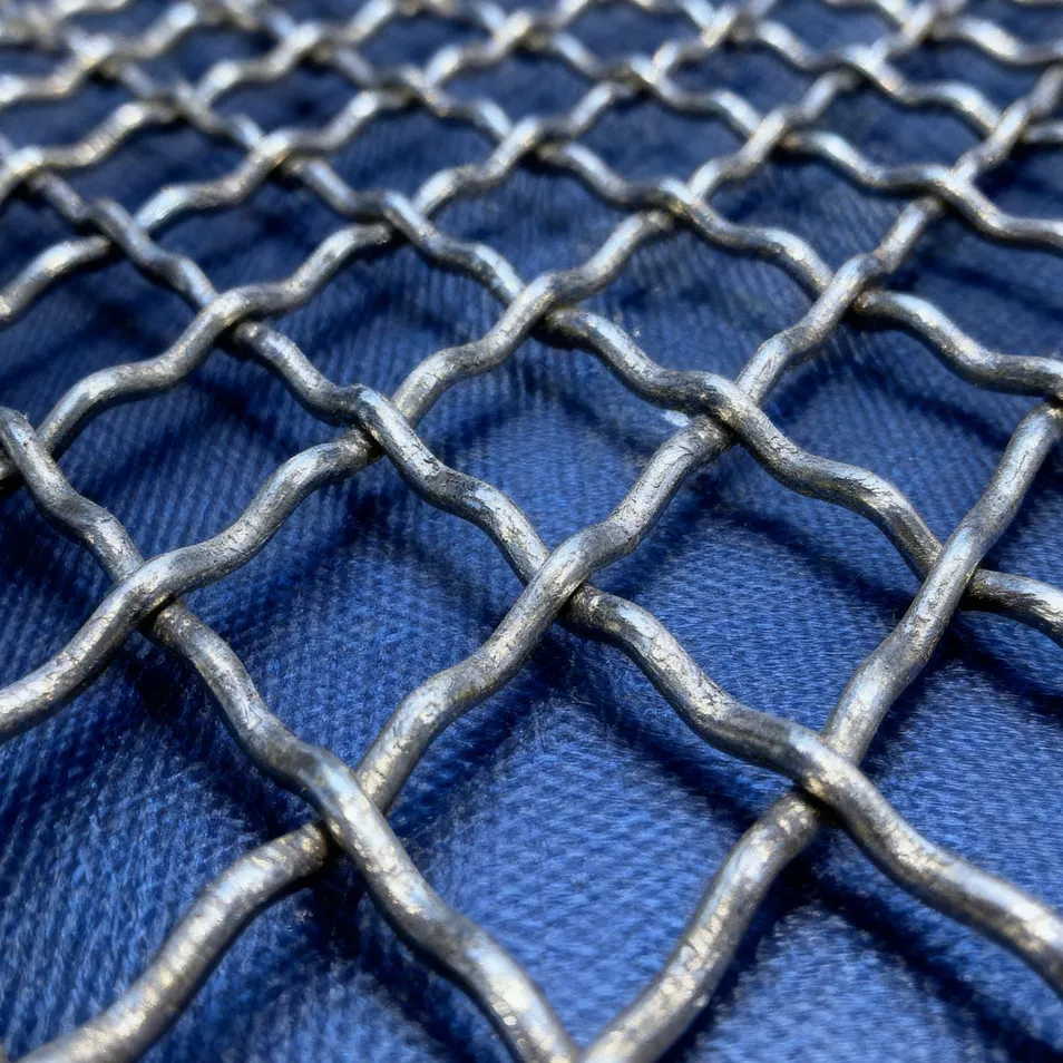 Crimped Wire Mesh Detail 1