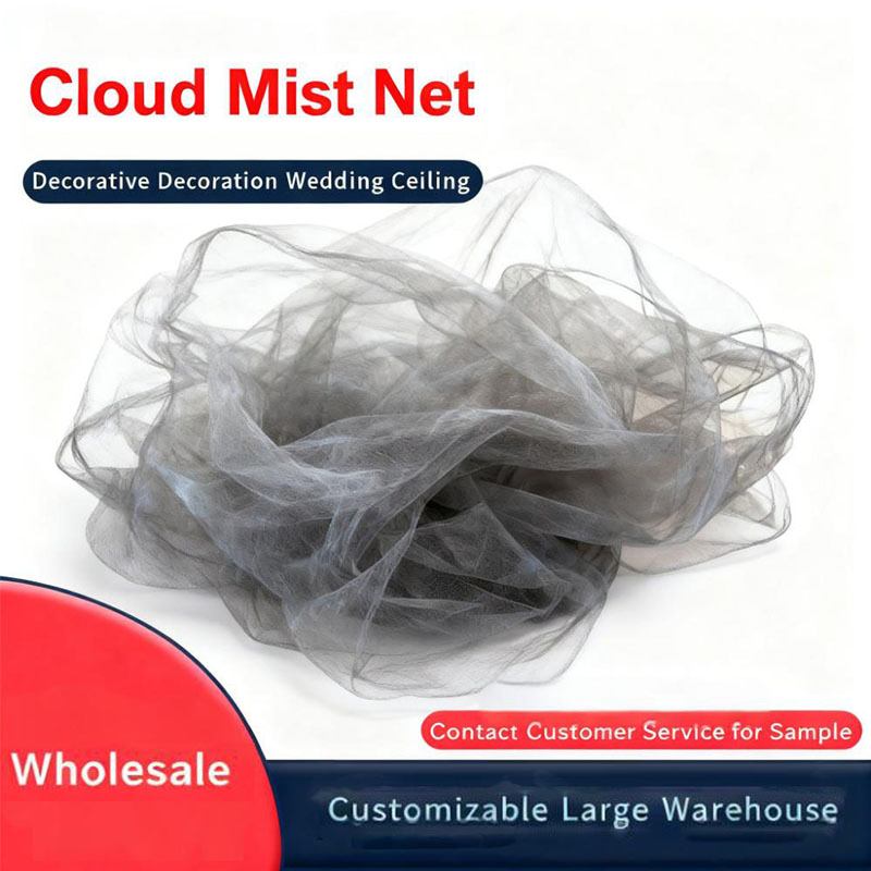 Decorative Props Outdoor Background Fog Net Flower Arrangement Metal Wire Mesh