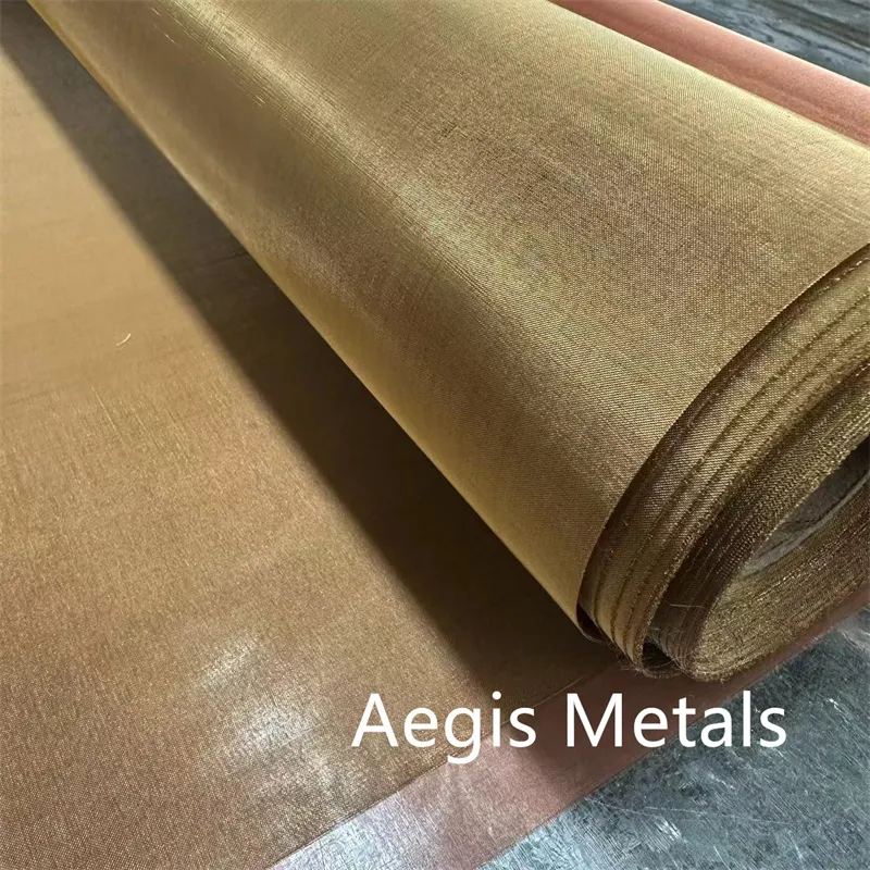 Brass Wire Mesh Fabric