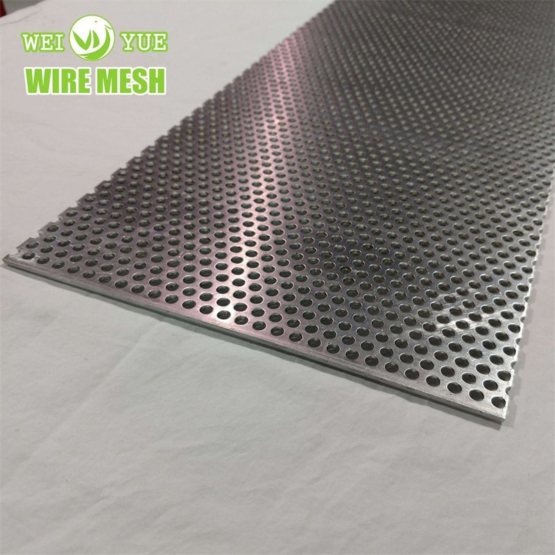 Perforated Metal Decorative Materials Wall Panel Aluminum Wire Mesh Perforated Metal Mesh Expanded Metal Cold Rolled Sheet
