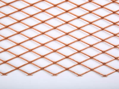 Decoration Copper Expanded Metal Mesh