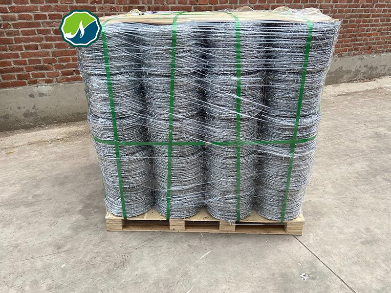 Factory Hot Dipped Galvanized PVC Traditional/Double Twist Single Strand Barbed Fence Wire