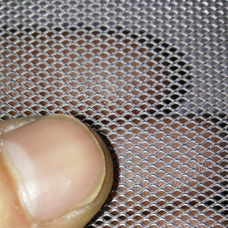 Copper Diamond Expanded Metal Mesh for Lightning Strike Protection on Aircraft