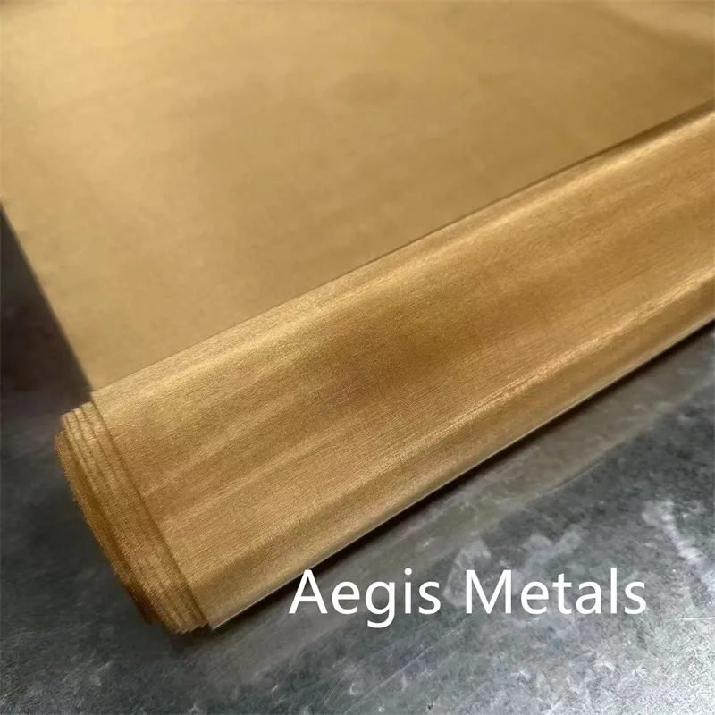 Brass Wire Mesh Fabric