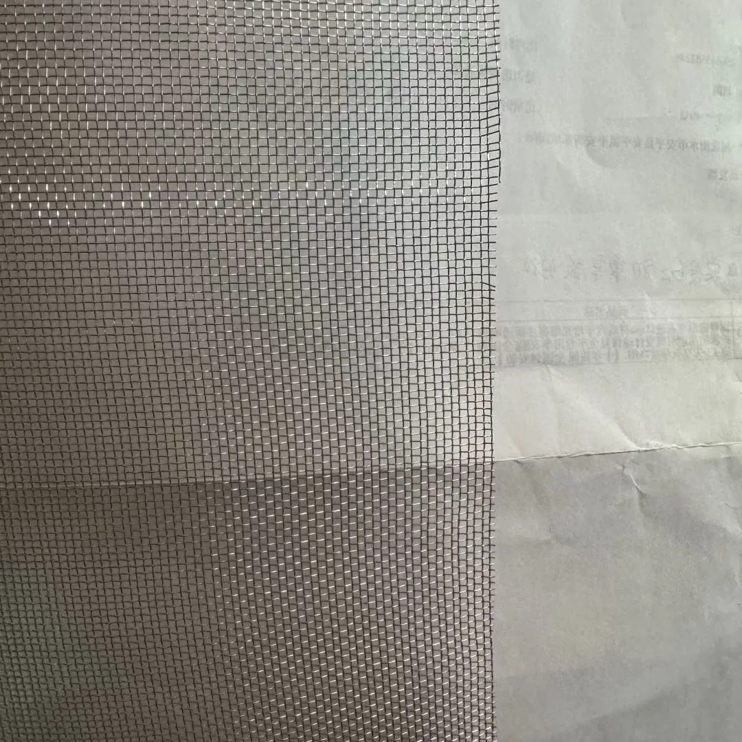 304/316 Ss Dutch Weave Mesh for High-Precision Liquid Filtration