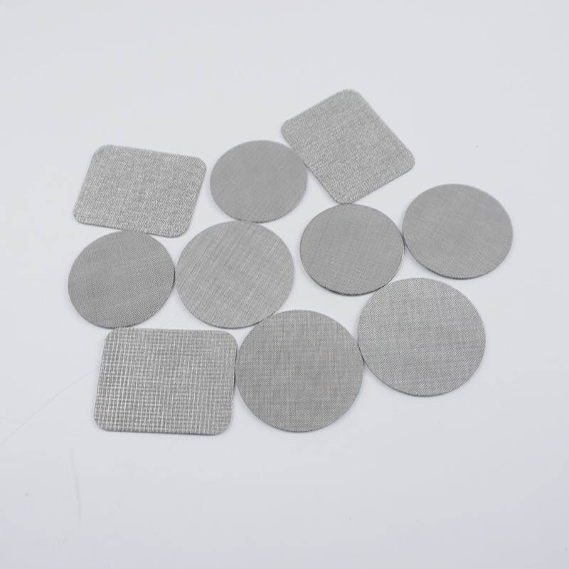 High Precision Sintered Wire Mesh Plate Discs for Various Filtration Solutions
