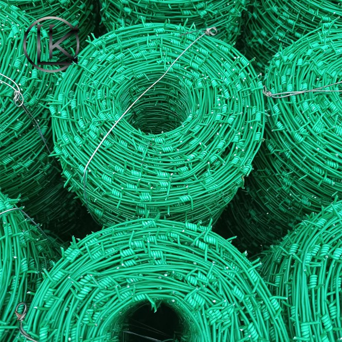 Factory Directly Supply Twisted Barbed Wire Galvanized Twisted Barbed Wire Double Strand Twisted Barbed Wire for Perimeter Protection &amp; Fencing