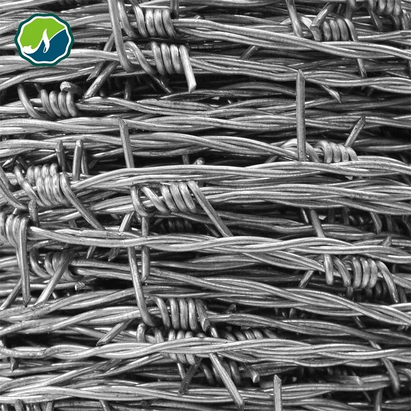 Factory Hot Dipped Galvanized PVC Stainless Steel Barbed Wire Razor Fencing Wire Price