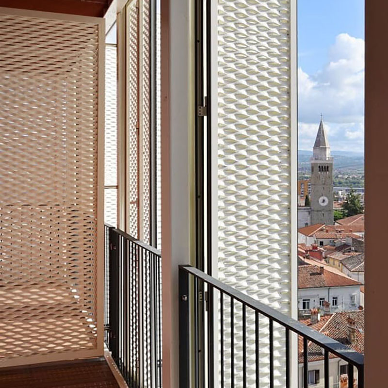 Thickness 0.4mm-10mm Powder Coated Aluminum Expanded Metal Mesh for Decoration