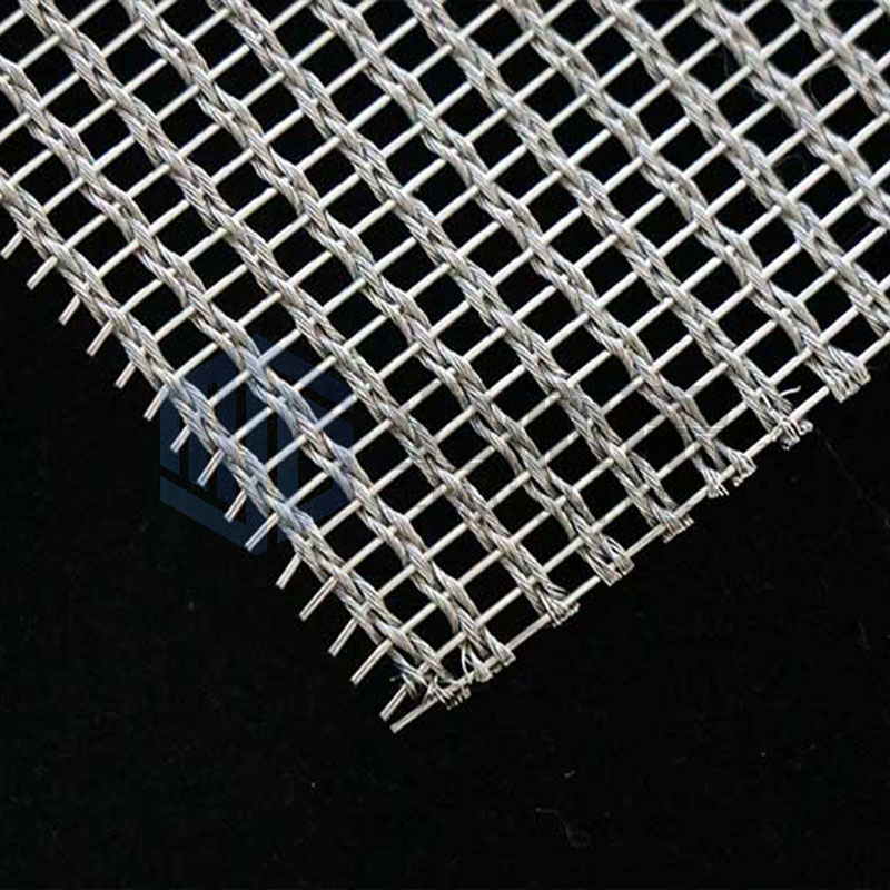 Walls Metal Brass Stainless Steel Alloy Decorated Crimped Wire Mesh