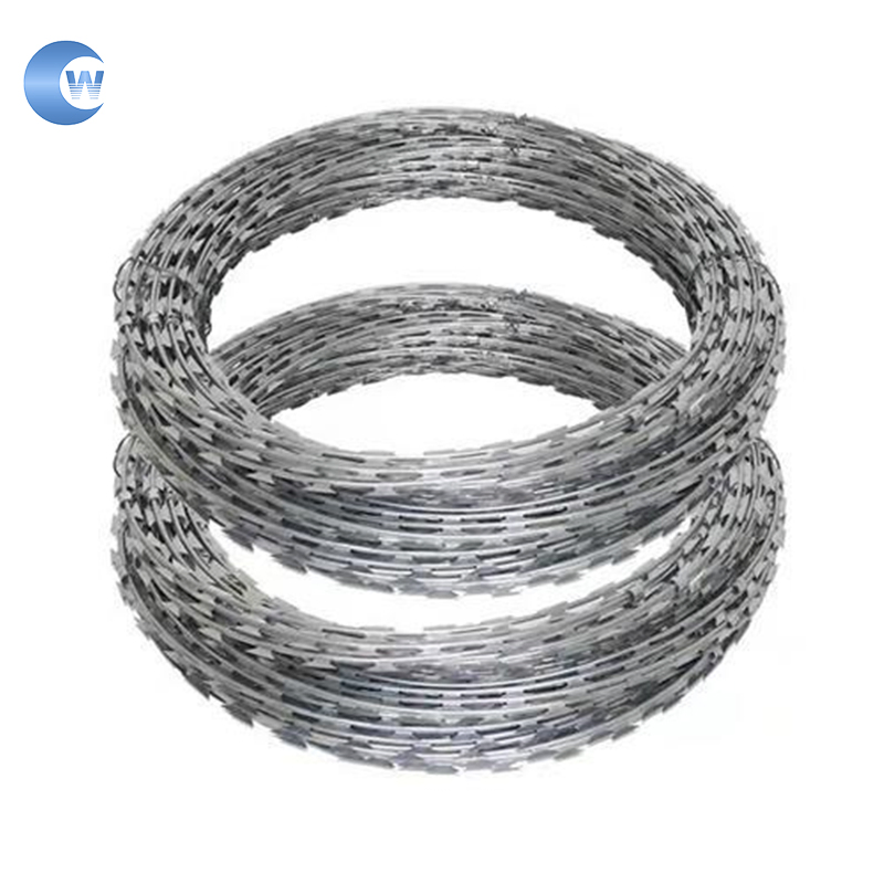 Galvanized Cbt65 Bto30 Bto-22 Double Strand Razor Blade Barbed Wire
