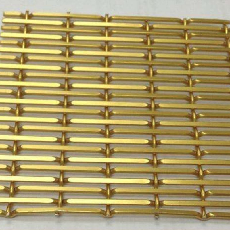 Decorative Metal Mesh Insert Woven Wire Mesh for Ceiling Design