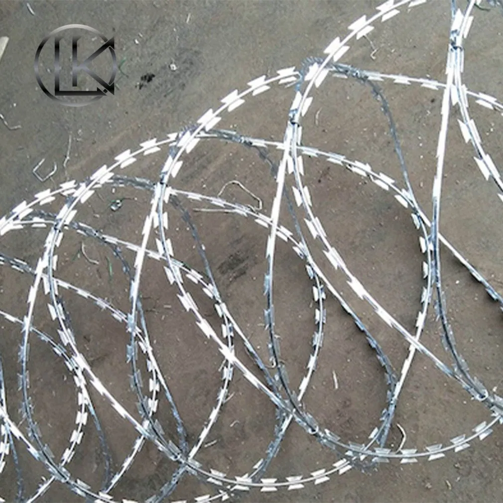 Durable High Performance Cross Razor Barbed Wire for Industrial Border Protection