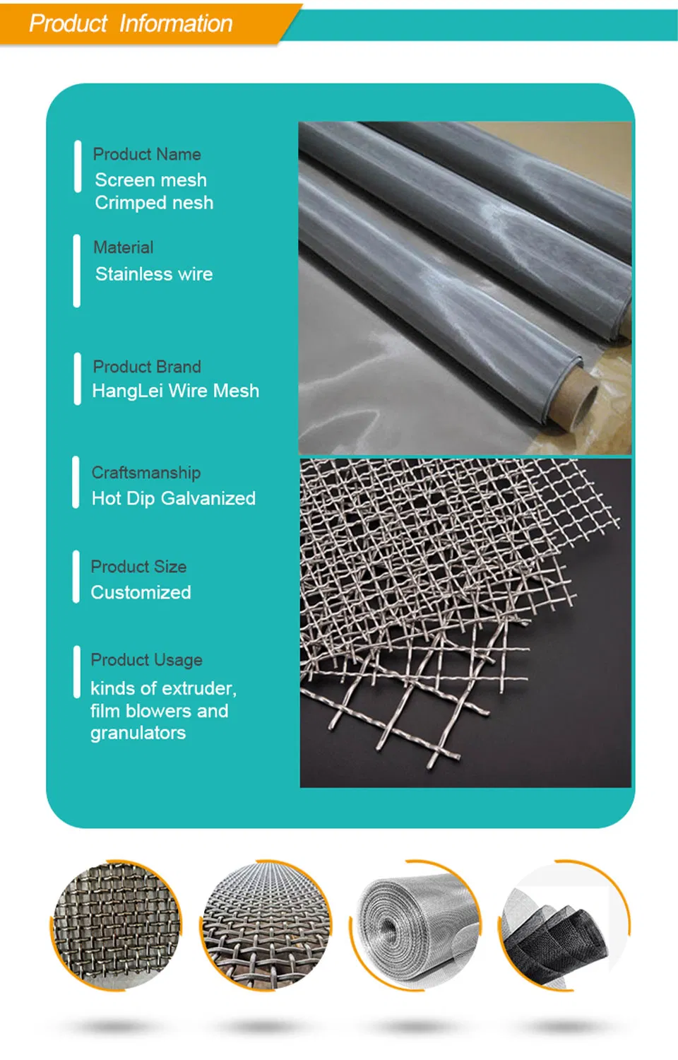 Industrial Filtration Mesh