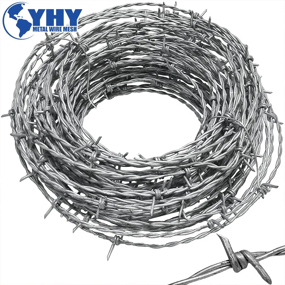 High Tensile Strength Sharp Barbed Wire for Fence Defense