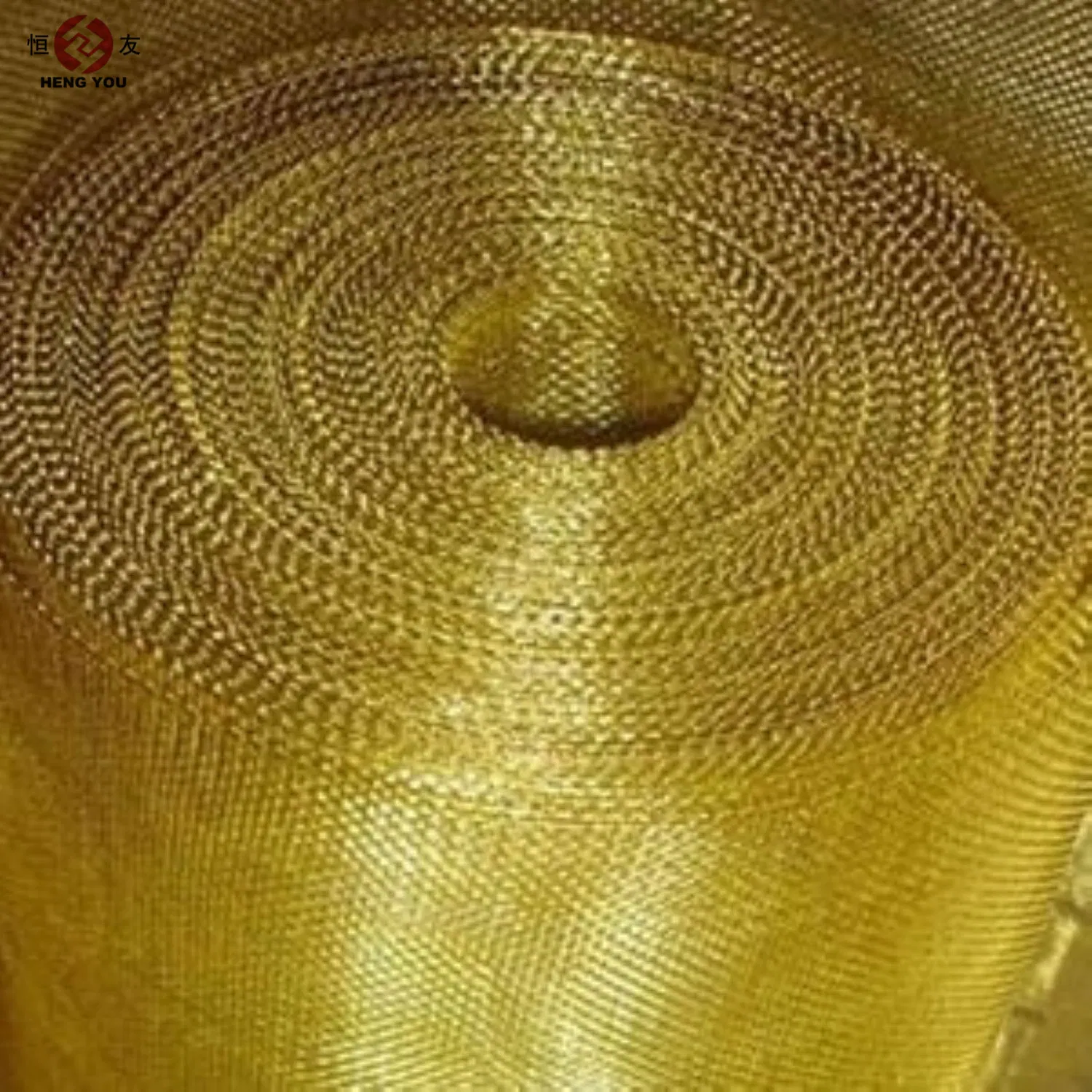 Brass Wire Mesh for Sound Insulation &amp; Acoustic Panel Decoration