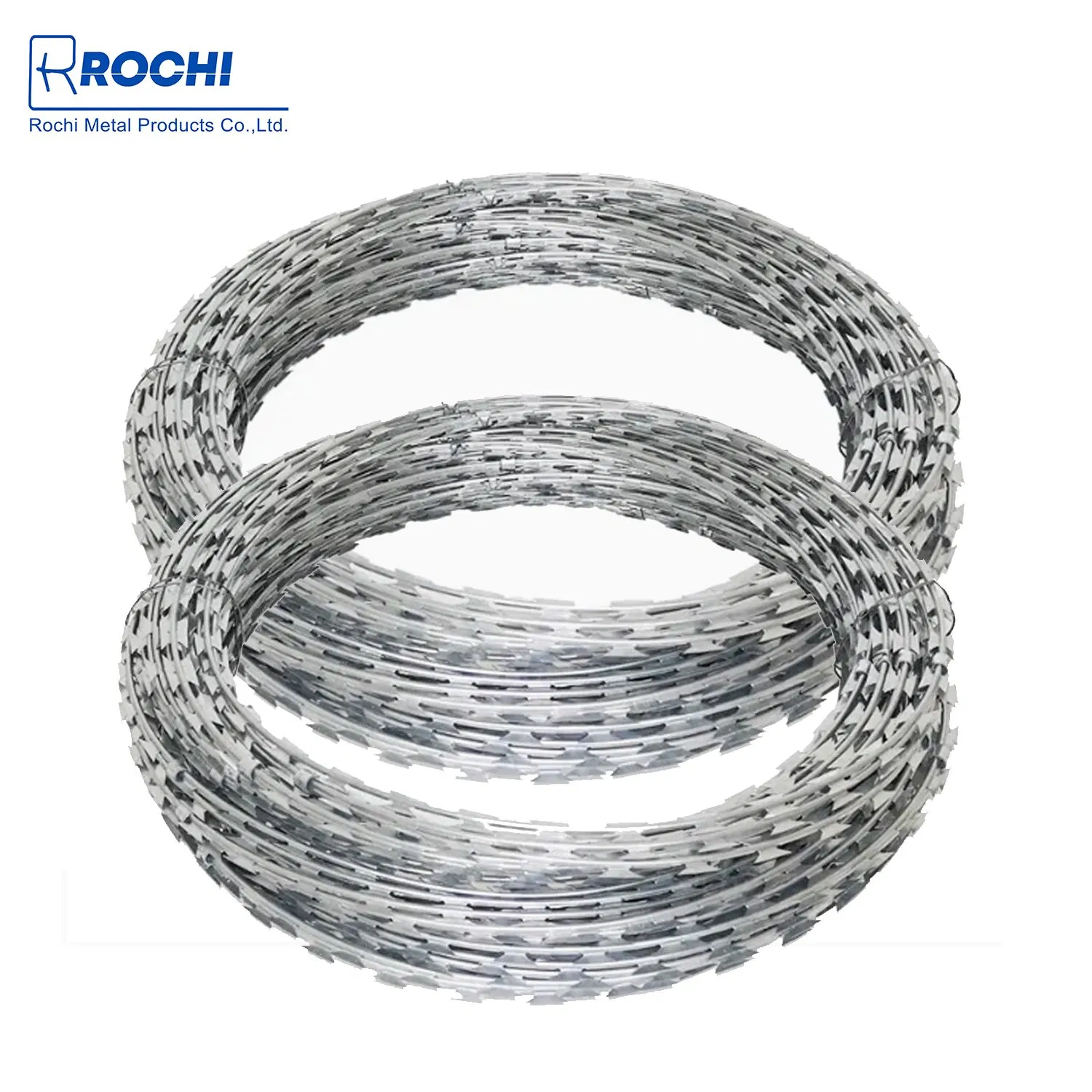 Wholesale Bto-10 16 22 28 30 Type 500mm Coil Security Protection Galvanized Razor Barbed Wire for Prison Use