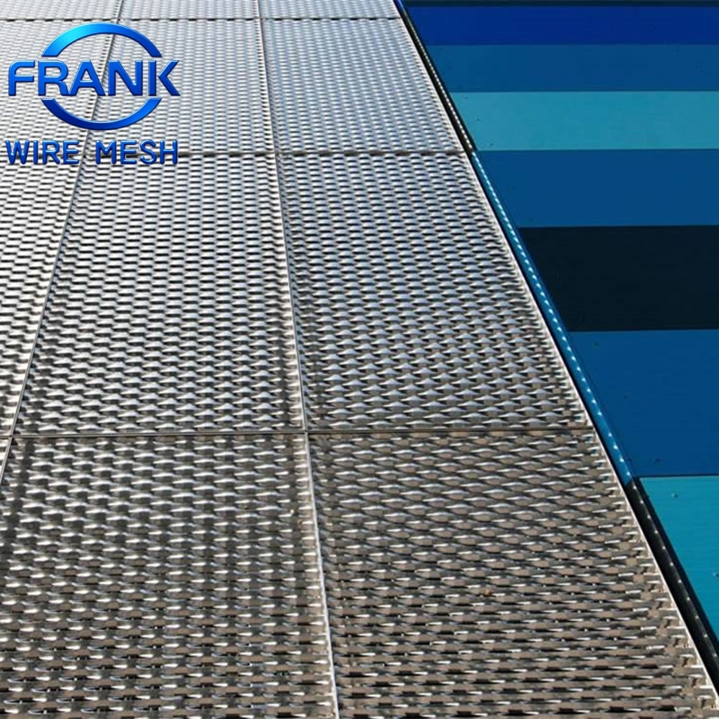 4X8 12X8 Hexagonal/Diamond/Decorative Hole Copper/Galvanized Steel/Stainless Steel/Aluminum Expanded Metal Mesh Sheet