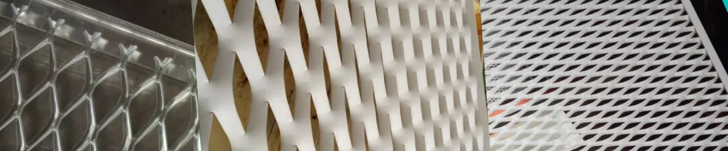 Expanded Metal Mesh Detail