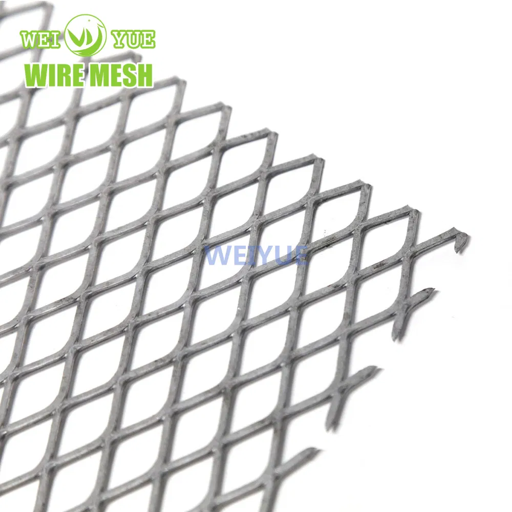 Heavy Duty Expanded Metal Sheet Mesh Steel Grating Mesh