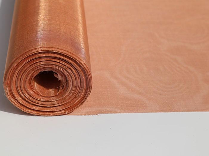 16 Mesh Copper Plain Woven Wire Mesh for Filtering