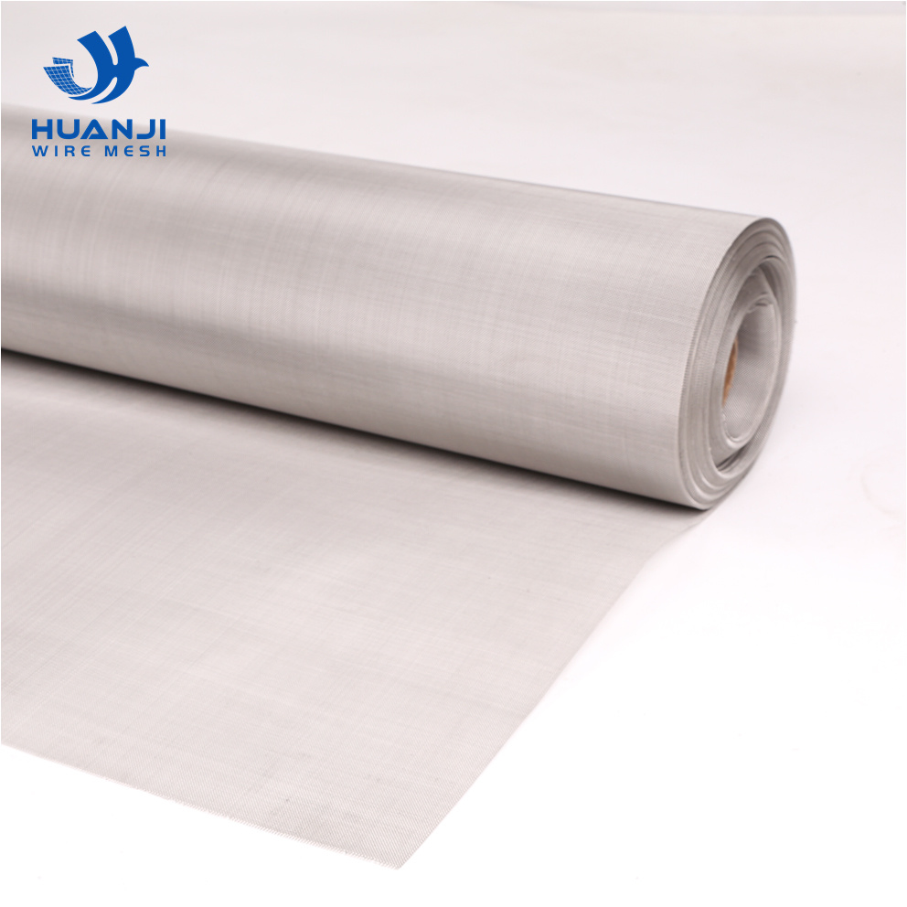 Stainless Steel Aluminum Copper Nickel Titanium Silver Tungsten Molybdenum Monel Inconel Nichrome Hastelloy 2-3500 Mesh Filter Woven Wire Mesh