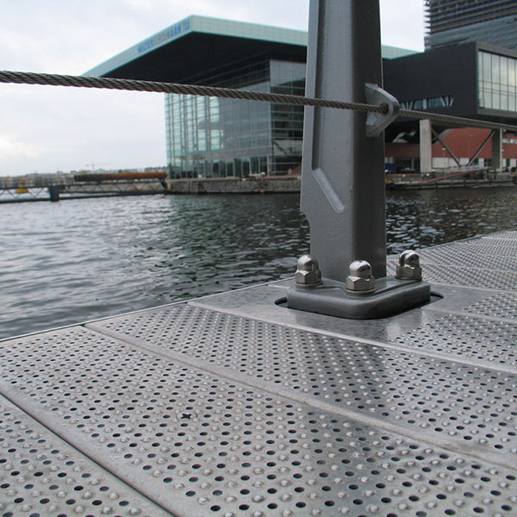 Durable Round Hole Aluminum Perforated Metal Mesh for Industrial Filter Screen