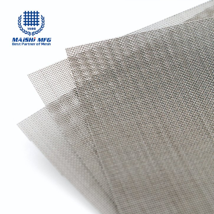 Qualified Plain Weave Woven Stainless Steel Wire Mesh Screen on Sale