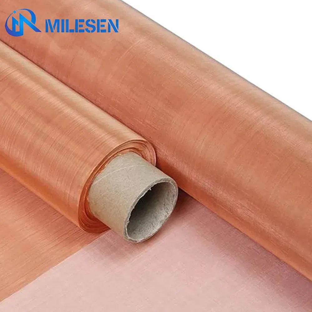 Brass Copper Phosphor Bronze Mesh Customized Production Precision Sieving Resistance Wire Mesh