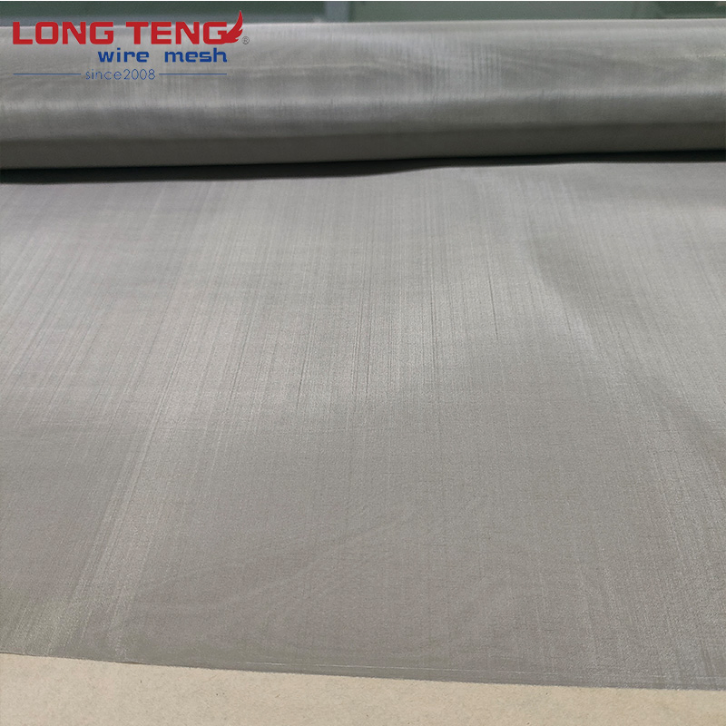 80 Micron 316 Stainless Steel Flat Pack Wire Mesh Rock Cage Speaker Cover Woven Technique for Filters