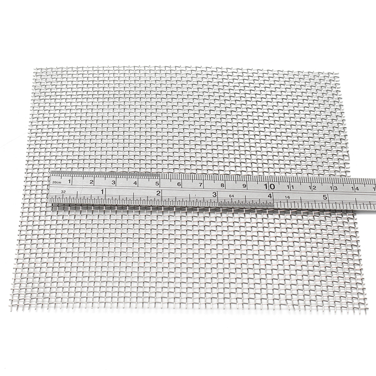 500 Micron 304 Stainless Steel Woven Wire Mesh for Industrial Filter Screen