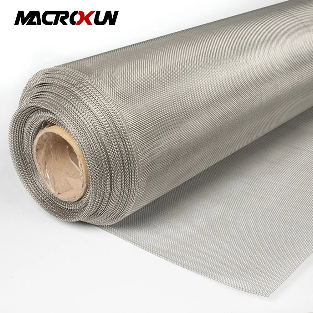 Stainless Steel Printing Screen Mesh, Fine Wire Mesh for Graphic Printing, Filter, and Industrial Sieving